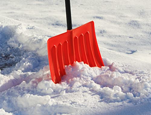 Emsco Group 1199 Bigfoot Poly Snow Shovel With 17-7/8-Inch x 13-Inch Blade, Orange - Image 3