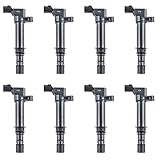 Set of 8 Ignition Coils For Dodge Jeep Mitsubishi 3.7L V6 4.7L V8 fits UF-270 / UF270
