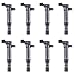Set of 8 Ignition Coils For Dodge Jeep Mitsubishi 3.7L V6 4.7L V8 fits UF-270 / UF270