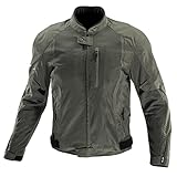 [KOMINE] バイク用 ジャケット JK-1463 プロテクトハーフメッシュジャケット 07-1463 メンズ Olive L