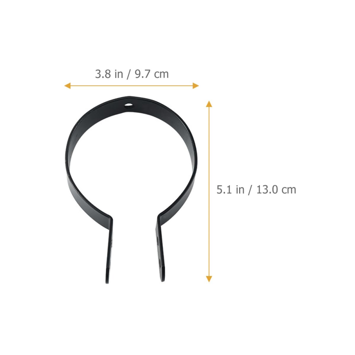 MAGICLULU 2 Satz Schinkenhalter aus Schwarzem Eisen mit Einfache Reinigung und Stabiler Halterung als Zubehör für Spanische und Italienische Schinkenständer