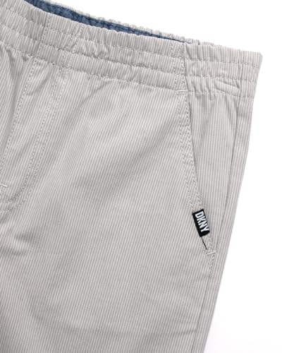 Image of DKNY Boys' Pants Set - 2 Piece Woven Short Sleeve Button Down Shirt and Flat Front Canvas Pants for Boys (Sizes: 8-12)