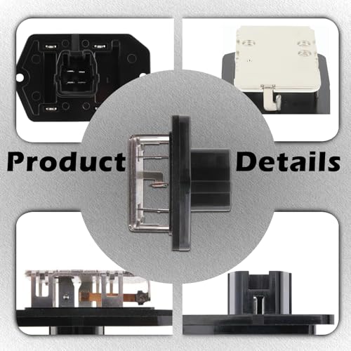 Image of Manual Temp AC Control Module HVAC Blower Motor Resistor Compatible with Dodge 09-10 Ram 1500 /10 Ram 2500 Ram 3500-11-14 1500 /11-18 2500 3500 /11-16 4500 5500 Replaces ‎68048900AA