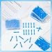 200 pcs Sterile Needles, Disposable Acne Needle Effective Clear Skin Pimple Popper Tool Kit for Milia,Pimples, Blackhead and Blemish Remover