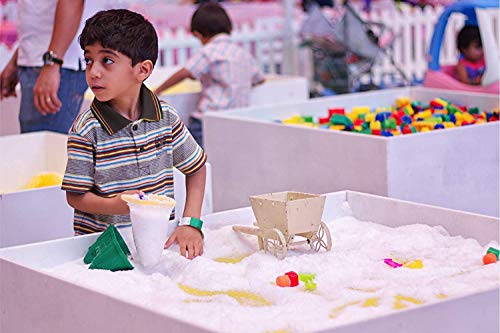 SnoWonder Instant Snow Fake Artificial Snow - Ideal for Making Cloud Slime, Mix Makes 4 litres of Fake Snow