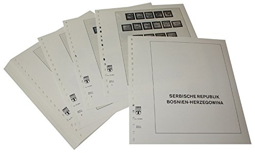 République Serbe Bosnie-Herzégovine feuilles pré-imprimées LINDNER
