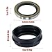 COOL STAR 6Pcs Rear Wheel Axle Seal Kit Compatible with Toyota 4Runner Tacoma T100 Tundra Pickup 1979-2006 Replace 90310-50006 90313-48001 Inner Outer Axle Seal Set for Rear Drive Axle