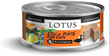Lotus Cat Grain-Free Duck and Vegetable Pate - 5.5oz (24 in case)