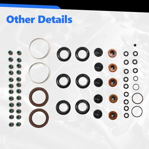 Image of AUCERAMIC HS26334PT Cylinder Head Gasket Set Fit for 2003 2004 2005 2006 2007 Honda Accord 3.0L V6 SOHC J35A4 J34A5