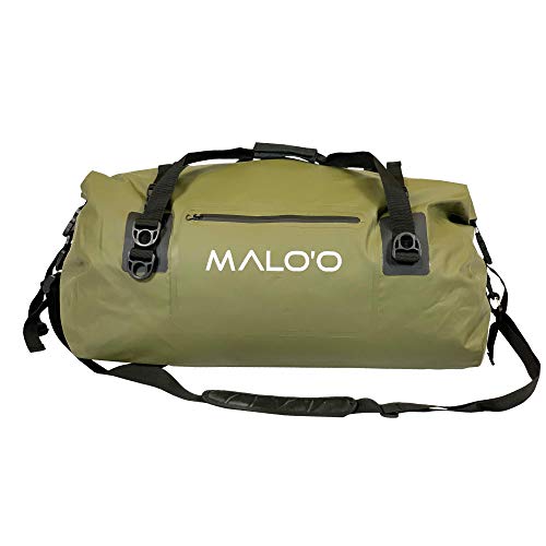 Malo'o Waterproof 60L Duffle Dry Bag - Durable, Versatile and Perfect for Fishing