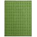 Yellow Mountain Imports Japanese Riichi Mahjong Set - Large White and Green Tiles, Vinyl Case - Includes East Wind Tile, Betting Sticks, and Dice