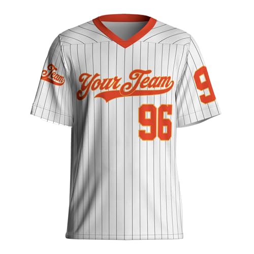 Your Team Custom Jersey for Men Women Football Jersey Personalized Shirts Short Sleeve T Shirt Baseball Jersey A6