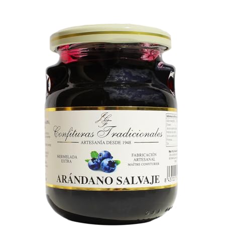 Confituras Tradicionales Mermelada Arándano Salvaje - Tarro 300 gr.