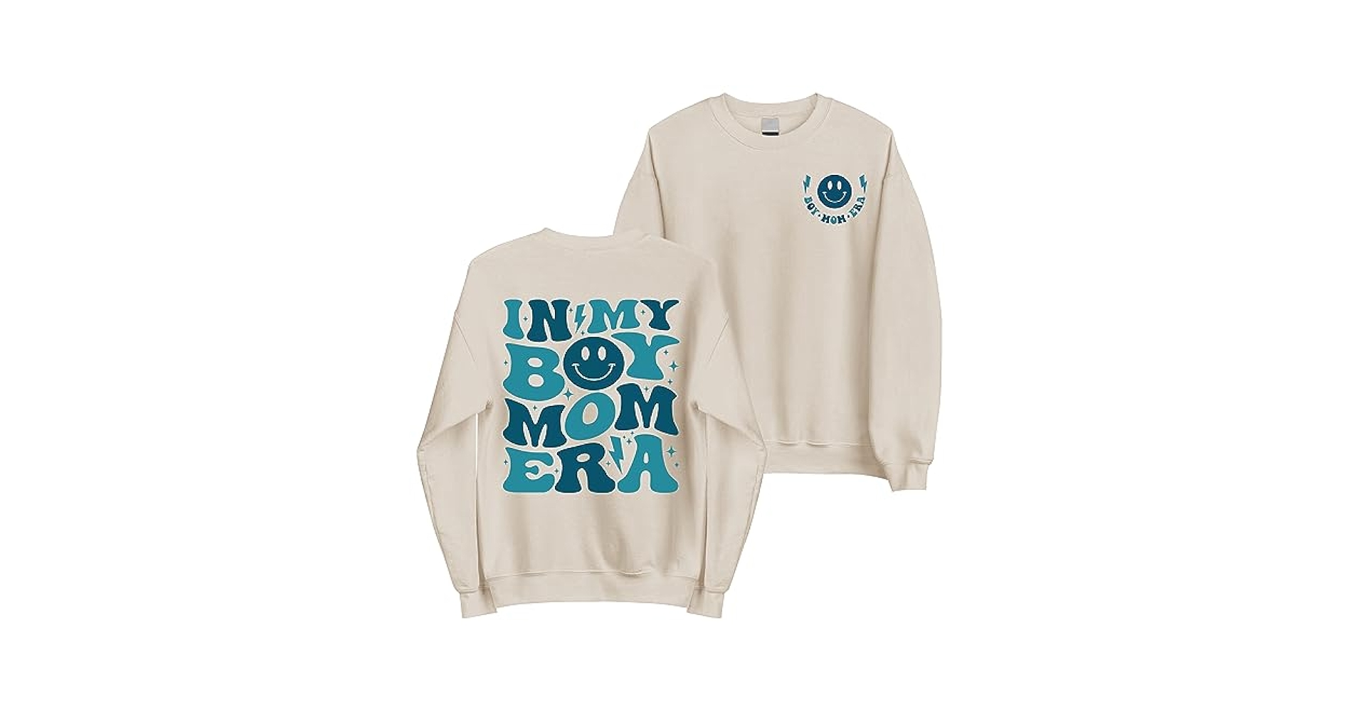 Amazon.com: in My Boy Mom Era Sweatshirt - Groovy Boy Mom