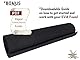 The Foamory EVA-Schaumstoff für Cosplay, 10 mm (1–10 mm), schwarz oder weiß, Blatt à ca. 35,5 x 99 cm, ultra hohe Dichte von 85 kg/m³, Bastelschaumstoff