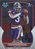 2022 Bowman Chrome University #96 Dontayvion Wicks Virginia Football Card - GotBaseballCards