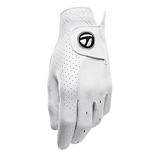 TaylorMade N6403023 Guantes de Golf, Hombre, Blanco, XL