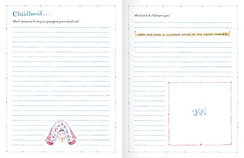 Mom Tell me Your Story - Keepsake Journal (Blue) - Image 4