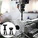 Yarlung 2 Pack Adjustable Screw Jack, Machinist Jack Post Height 2.75