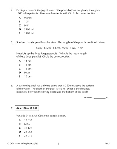 11+ GL 10-Minute Tests: Maths - Ages 10-11 Book 1 (with Online Edition): for the 2024 exams (CGP GL 11+ Ages 10-11)