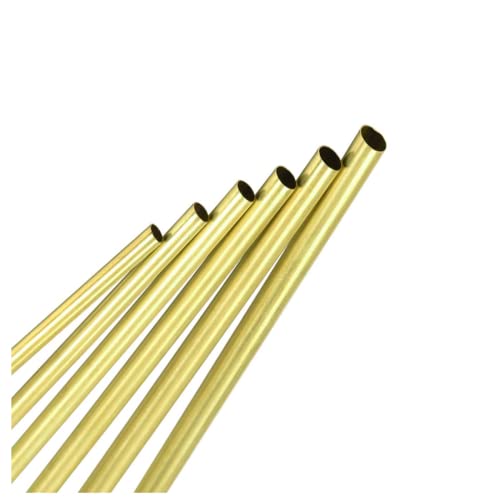 Tube rond en cuivre H65 de 21 mm de diamètre et 300 mm pour bricolage - 6