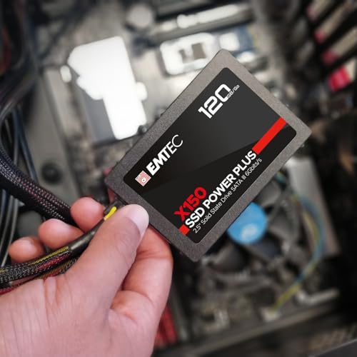 SSD Interne 2,5 EMTEC X150 120Go SATA III Noir pour PC Intel AMD - 4