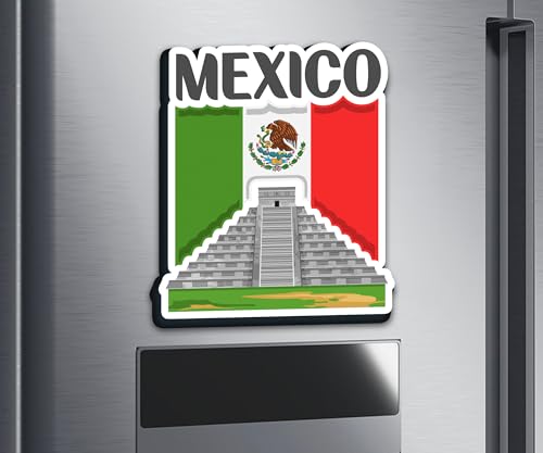 Imán decorativo de madera artesanal para refrigerador miniatura 3