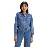 Blusa Levi´s de Vaquera con Volantes Manga Larga de Mujer XXS