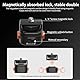 LOMUG Mini Quick Release Platte Stativ QR Kamera Mount Adapter, Quick Setup Kit mit 1/4’’ Schraube für Canon/Sony/Nikon Kameras/Zhiyun/Feiyu/DJI/Moza Stabilisatoren Schalter zwischen Stativ/Einbei