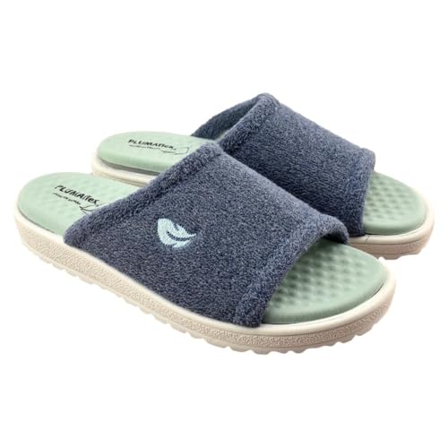 PLUMAFLEX - Zapatillas de Estar en casa con Plantilla de Espuma de Alta recuperación 489513 Sintético Mujer Color: Marino Talla: 40