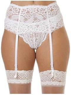 Mytoptrendz Suspender Belts Soft Elegant Floral Lace For Women\'s Stocking Holders