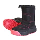 [エー・ディー・ワン] スノーブーツ キッズ ジュニア 撥水 スノトレ ウィンターシューズ 中綿 あったかボア付き 滑りにくい 冬靴 男子 女子