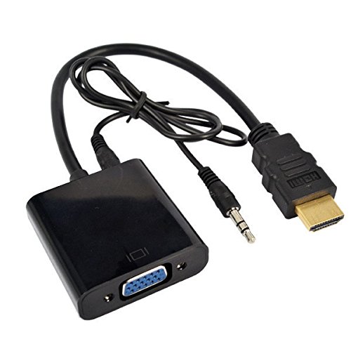 Technotech HDMI to VGA + Audio Adapter Converter Cable - Suitable for Laptops (B01N4NSS2M) Amazon Price History, Amazon Price Tracker