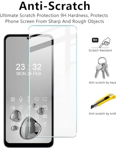 Image of Premium Tempered Glass for Infinix note 40x (HD+ glass, Pack of 1) Full Screen Coverage high definition Screen Protector Guard (Infinix note 40x)