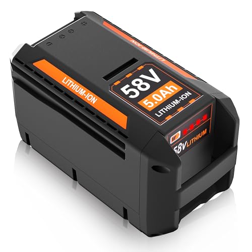 CaliHutt 58V 5.0Ah Lithium-ion Battery Replacement for Echo 58V Battery