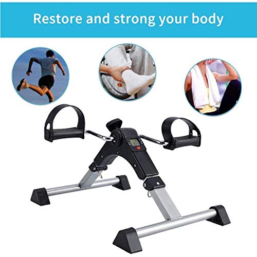 Mini bicicleta de ejercicio plegable para brazos y piernas miniatura 5