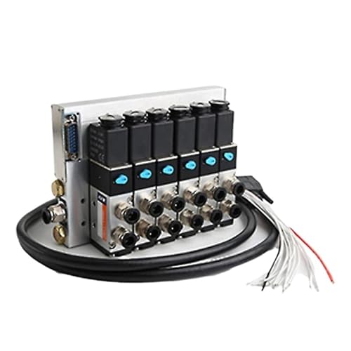 Vanne collectrice magnétique 4V210-08 commande DC24V pour inversion fluide de vérin - 3