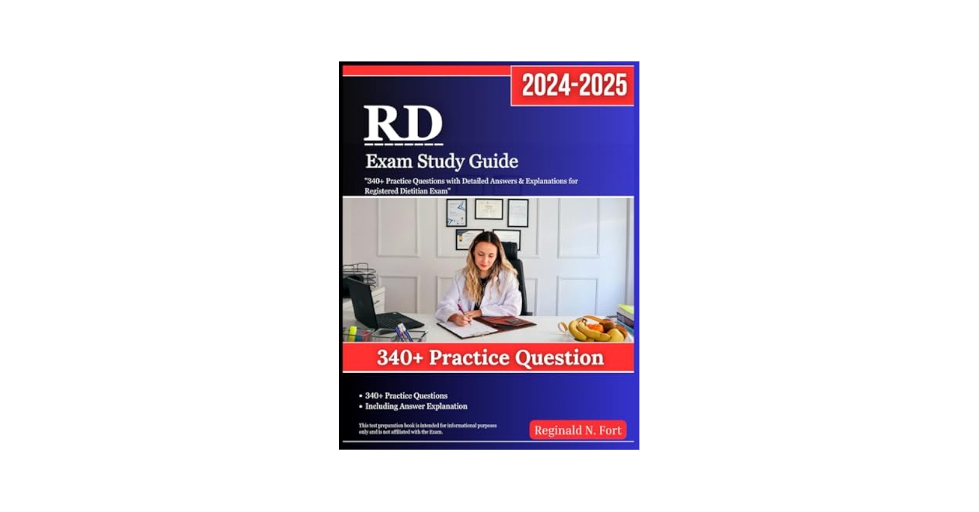 メディックメディア For Registered Dietitian Review Book 2025 039M3D RD Exam Study Guide 2024-2025: 
