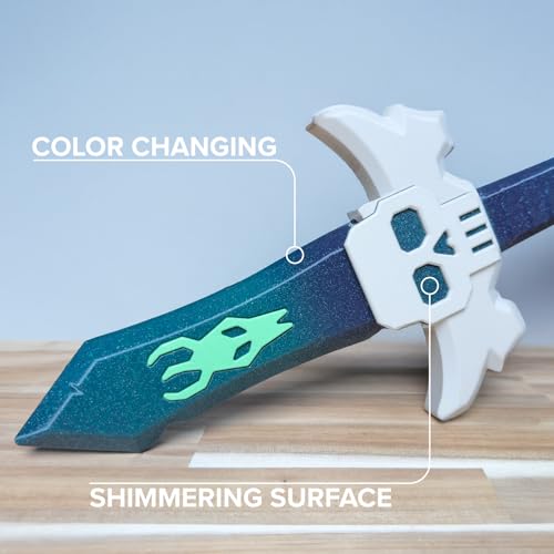 Image of Polymaker Panchroma PLA Filament 1kg, Gradient 3D Printing Filament 1.75mm | Galaxy Blue-Green, Neatly Wound PLA for Easy Print & Smooth Feeding. Compatible with Bambu Lab & Most 3D Printers