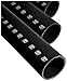 Turbosmart TS-HS250610-BK Black 2.50" I.D. x 24" Straight Hose