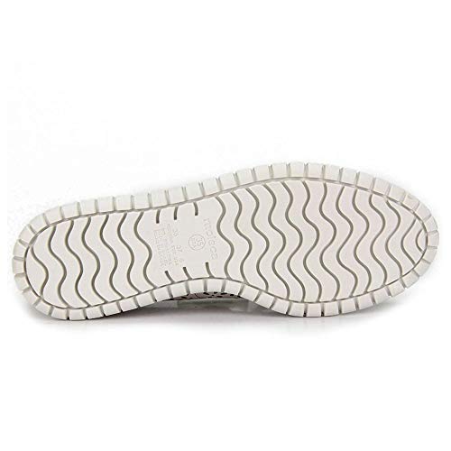 Sapato Oxford Tratorado Moleca fem 5654.101 - creme