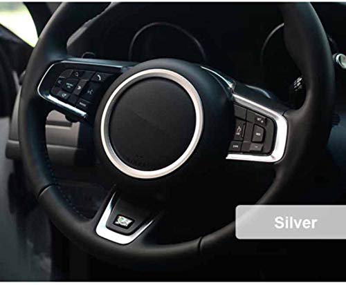 Baceyong compatibile con Jaguar XF 2015-2018, XE, F-Pace, F-Type Anello volante Emblema 3D