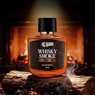 BEARDO Bourbon Whisky Smoke Perfume For Men, 100Ml | Oriental, Woody, Leathery | Long Lasting Perfume | Best Date Night Fragrance Body Spray | Gift For Husband | Gift For Boyfriend |