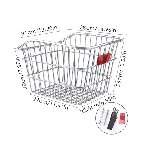 Panier arrière pour vélo robuste pour ne plus mouiller ses affaires en roulant - 2