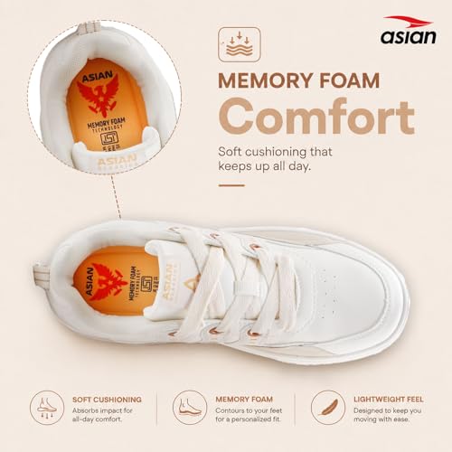 Image of ASIAN Mojo-05 Sneakers for Men | Stylish, Premium & Lightweight Casual Shoes for Boys | Ideal for Walking, Gym, Travel Comfortable & Durable Design