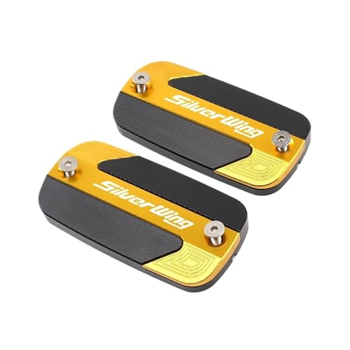 Motocicleta Tapa depósito Freno Depósito De Freno Delantero para Motocicletas, Tapa De Tanque De Líquido, Tapa De Copa De Aceite para Silverwing FCS 600 400 2001-2014 Cubierta