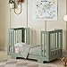 Babyletto Yuzu 8-in-1 Convertible All-Stages® Crib - Conversion Kits for Bassinet, Midi Baby & Full-Size Crib to Toddler Bed, Daybed, and Baby Bed - GREENGUARD Gold Certified - Portable & Adjustable