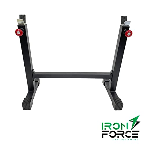 Suporte Barra Rosca Direta Desmontável Regulável Bíceps