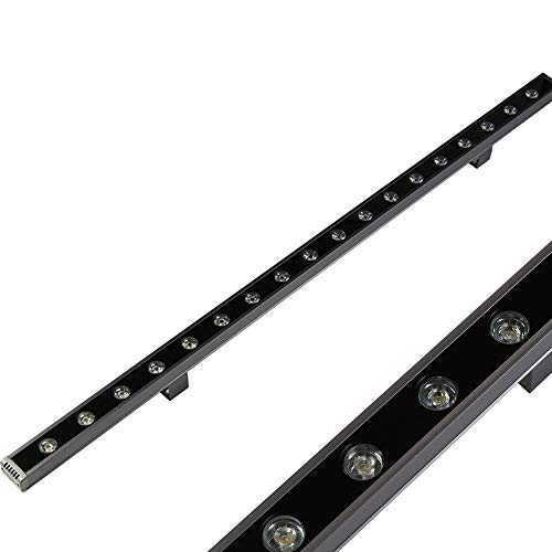 Lumière de rondelle de mur LED ELQ 24W étanche IP66 éclairage naturel 100cm