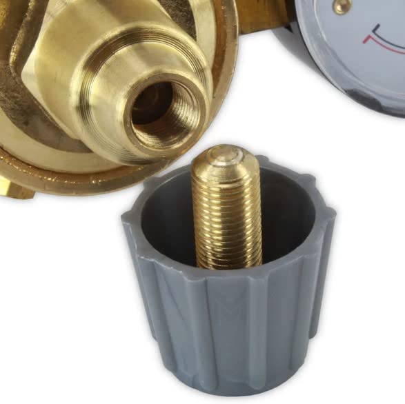 Bombola gas argon CO2 piena 8L 1,5m3 con regolatore Exakt Vogelmann, Bombola del gas per saldatura, Regolatore di saldatura a gas
